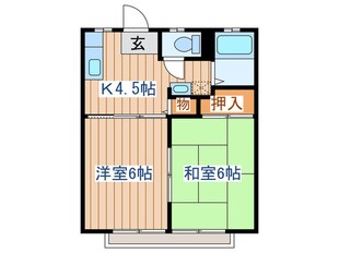 ドリームハウスの物件間取画像